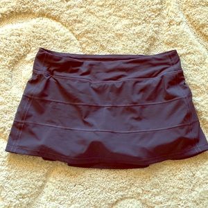 Lululemon pace skort great condition!